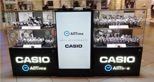 Островной магазин часов Casio AllTime в ТЦ Алмаз, г. Челябинск