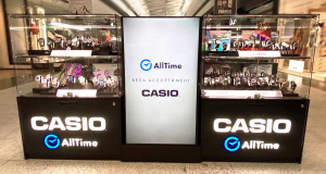 Островной магазин часов Casio AllTime в ТЦ Мега, г. Самара
