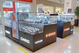 Островной магазин часов Casio AllTime в ТЦ Радуга, г. Екатеринбург
