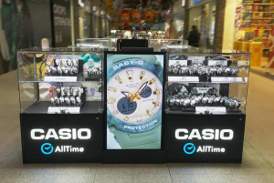 Островной магазин часов Casio AllTime в ТЦ Космопорт, г. Самара