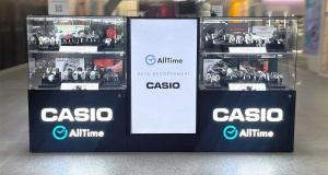Островной магазин часов Casio AllTime в ТЦ Афи Галерея, г. Москва