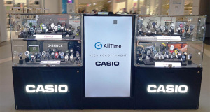 Островной магазин часов Casio AllTime в ТРЦ МЕГА Химки, г. Москва