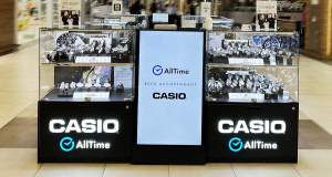 Островной магазин часов Casio AllTime в ТЦ Мега, г. Екатеринбург