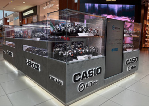 Островной магазин часов Casio AllTime в ТРЦ Триумф Молл, г. Саратов