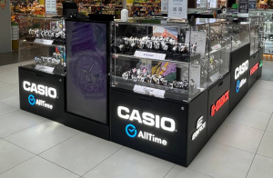Островной магазин часов Casio AllTime в ТРК Арена, г. Воронеж